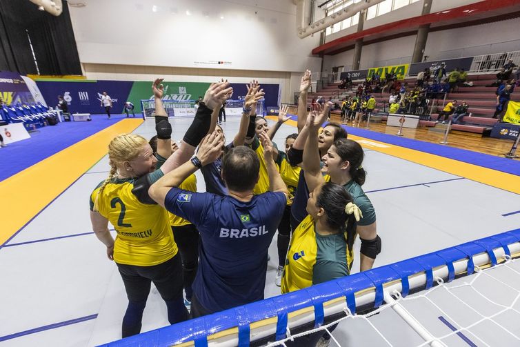 Invicto, Brasil disputa finais do Campeonato das Américas de goalball
